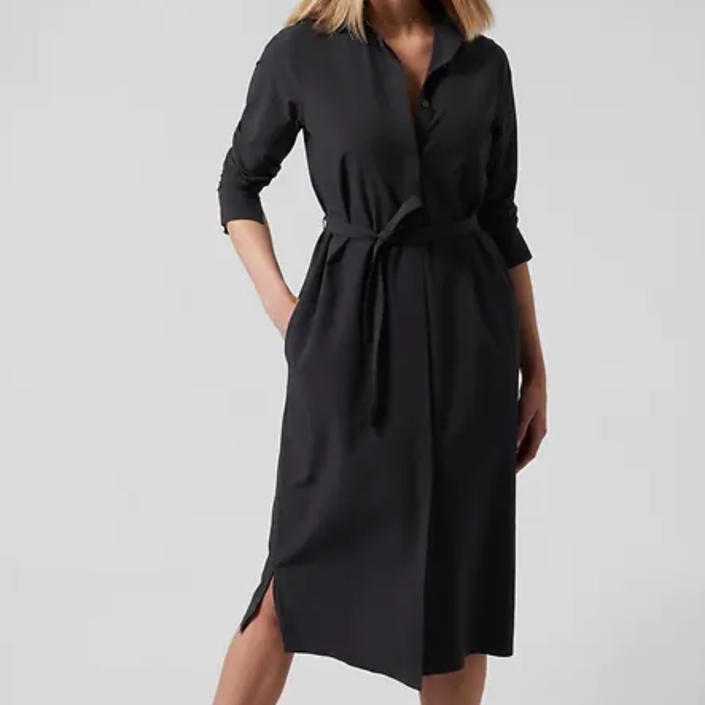 COPY - ATHLETA Urbanite Shirt Dress NWT